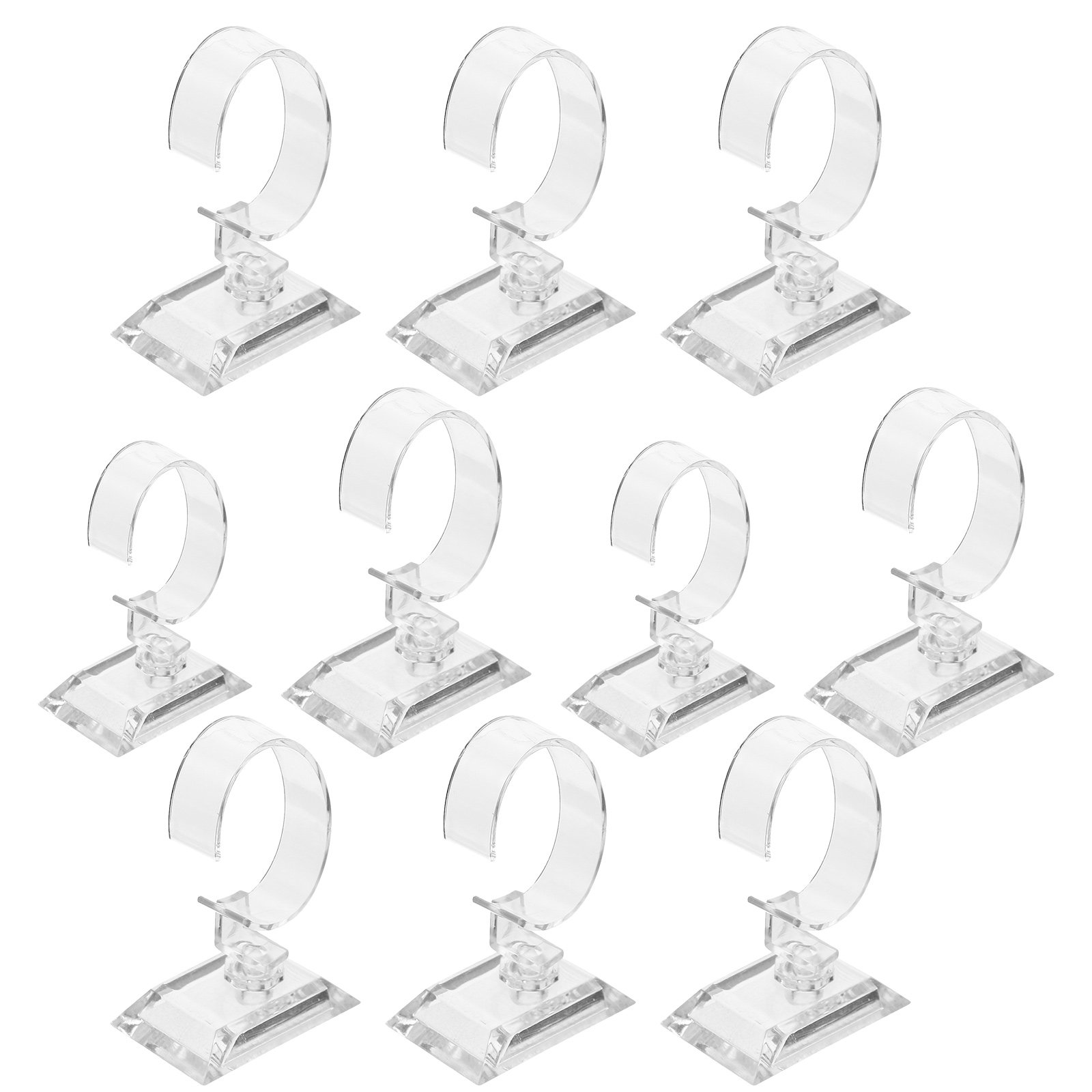 10 pezzi: supporto trasparente - Jewelry And Watches Inc recensione e prezzo
